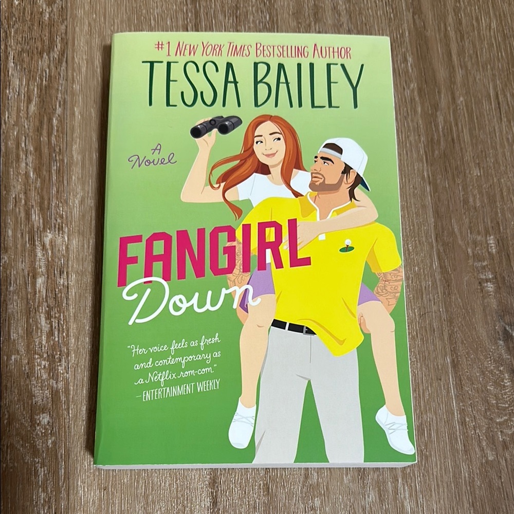Fangirl Down Novel by Tessa Bailey